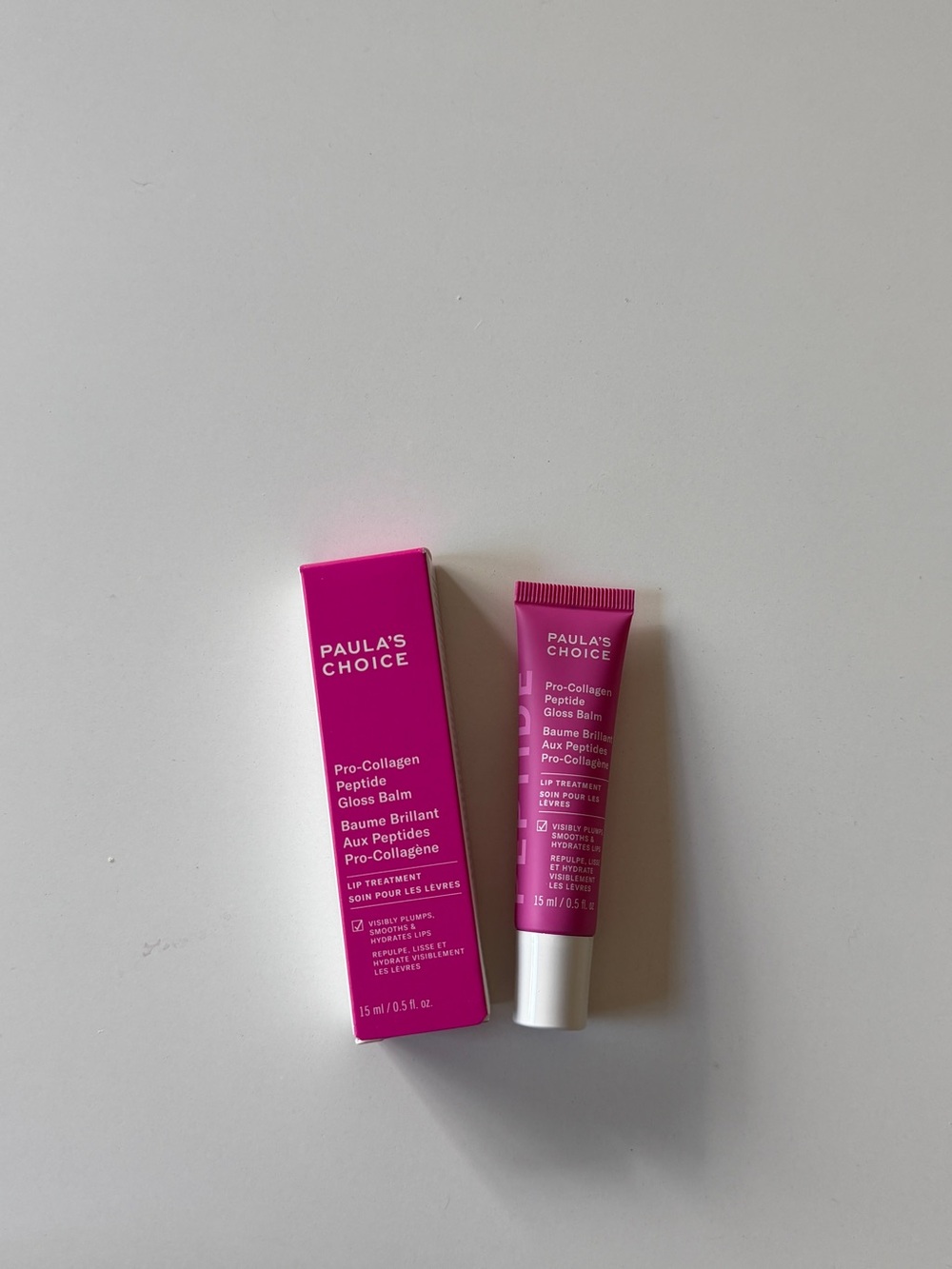 NWT Paula's Choice Pink Pro-Collagen Peptide Gloss Balm